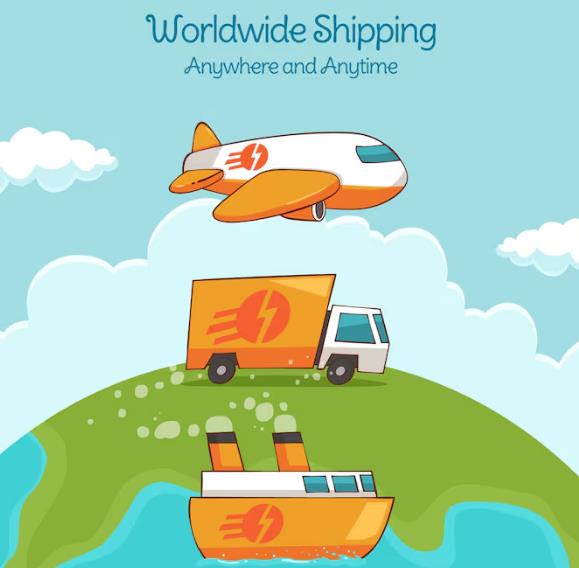 国际贸易当中海陆空三种运输方式都非常方便。