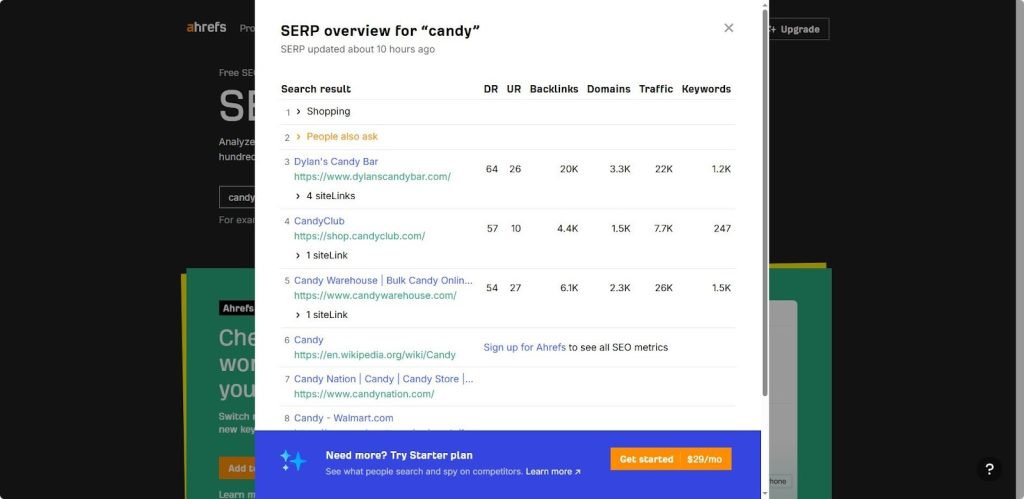 SERP Checker网站图片